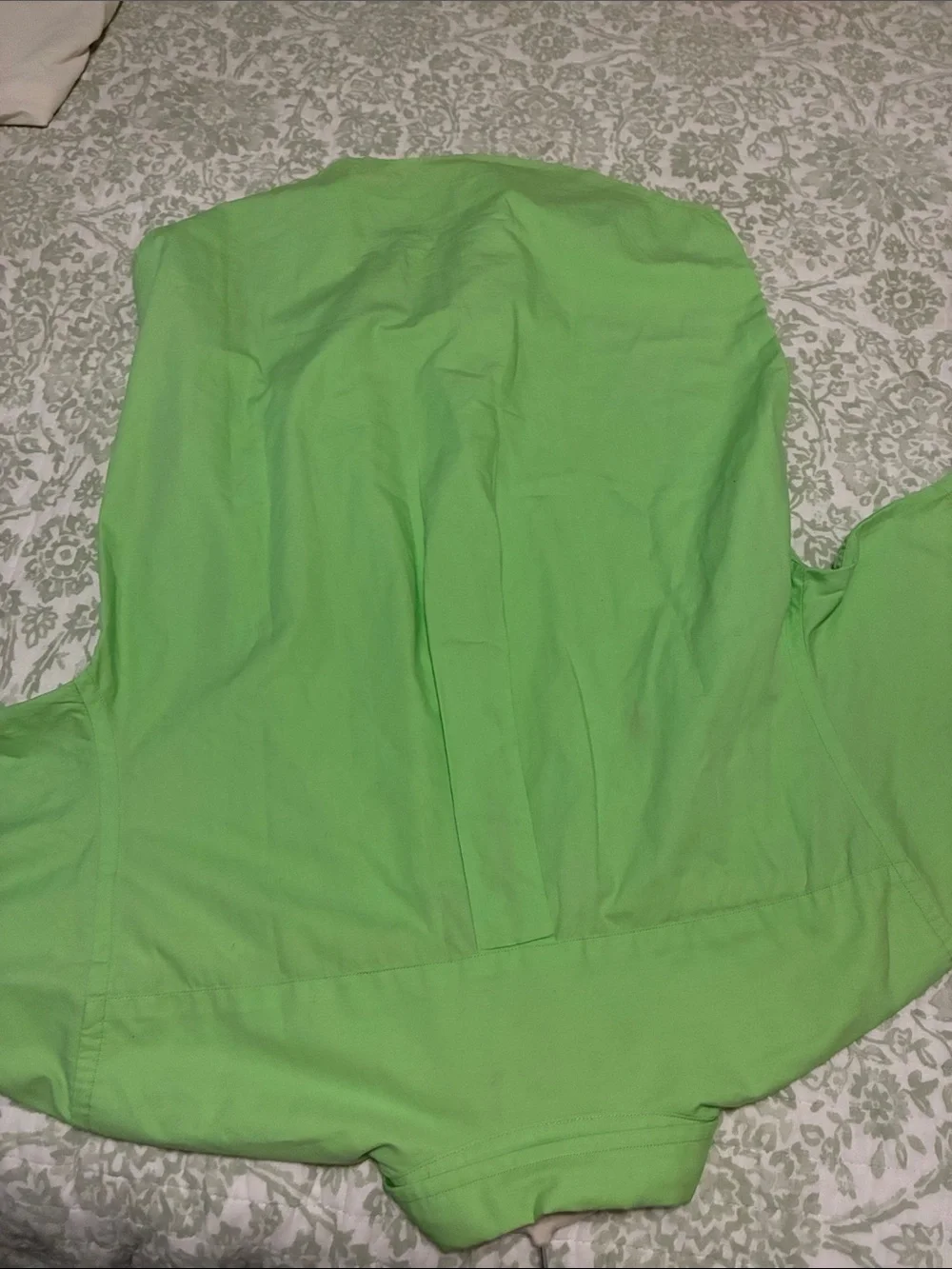Ralph Lauren Bright Lime Green Button-Down Shirt kids